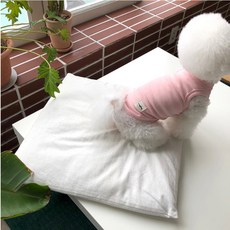 MAGDOG 狗狗今日無袖T恤, 粉紅色, 1個