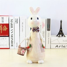 JHCompany Carrot農夫兔子存錢筒, 紅色的, 1個
