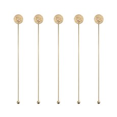Bogen 硬幣攪拌棒, 金色, 5個