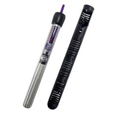 필그린 수족관 온도조절 히터 + 보호커버 + 흡착고무 2p세트 PH-300, 1세트