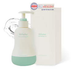 lili bebe 日常嬰兒舒緩凝膠, 300ml, 1瓶