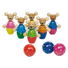 goki Skidles Speedy Mouse Catch 保齡球, 混色