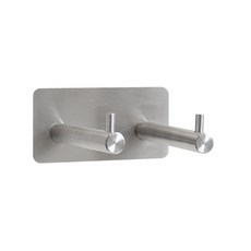 主附不銹鋼晾衣架, 1個, 銀色