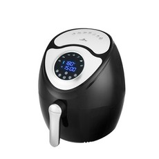 LAHEINE 家用LED數位觸控式氣炸鍋 7L, LAF-717B, 黑色 銀色