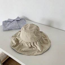 슬로우데코 여성용 무지 썬캡