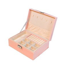 鑰匙鎖方形珠寶盒 CJ-RA119, 1個