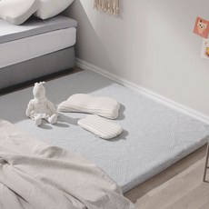 까르마 클린 메모리폼 55밀도 토퍼, 그레이, 5cm