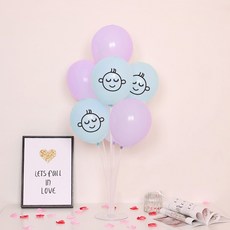 新款淘氣松鼠氣球架套裝, 單色, 2套