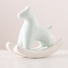 Souplace 搖搖馬室內裝飾品 S261-0011S, 天空藍