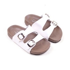 兒童清新雙扣環拖鞋