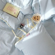 마틸라 러블리무드 리본케이크 이불커버 단품, 블루레몬젤리