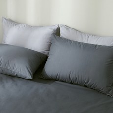 타카타카 WP워터쉴드 방수 베개커버 + 솜포함 세트, 다크그레이, 1개