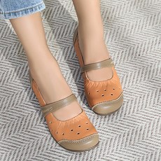 지쎄 제이슈 가죽 수제 산뜻템 펀칭 단화 4.5cm