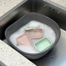 UNIQUE HOUSE HOME DECO 韓國製水槽洗碗盆 D型, 1個, 灰色