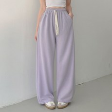 Planday 女款Tivil素色寬版運動褲