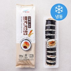 한우물 유부 비건 김밥 (냉동), 230g, 1개