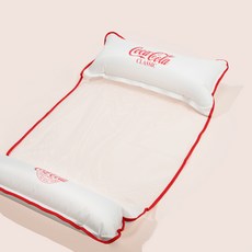 可口可樂吊床水上充氣床, 白色, 1個