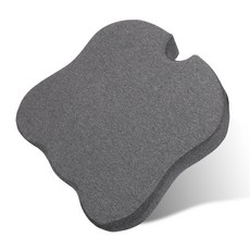 DAEHAN 記憶棉 辦公室 公司 學生 體重分散 坐墊 DHNLB-SDDA, 灰色