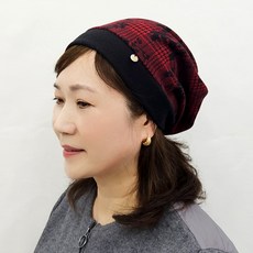 JJNINE 花朵毛線頭巾帽 GSW002