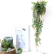 Garden in the City 花草懸吊裝飾, 粉色的