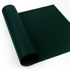 Recoz DIY多功能雙面皮革PU布料, 深綠色