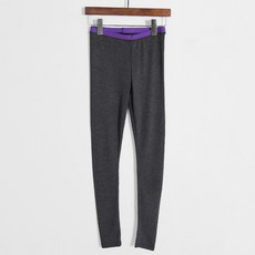 女款質感拼色內搭褲