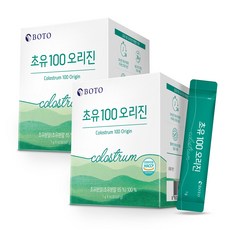 보뚜 초유 100 오리진, 60g, 2박스