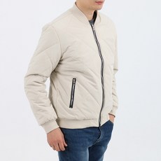 男款華夫格絎縫飛行外套 KX149