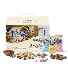 Derchaeum 25gram 3款每日綜合堅果 30包入, 1組