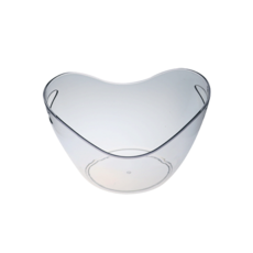 透明塑料酒冰塊桶 白色 27 x 19.5cm, 1個