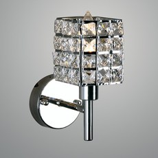 Katsuro壁燈 方形 小, 銀