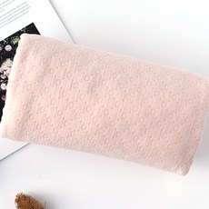 릴리패브릭 옷만들기 소프트 양면 삼중지 원단 슈가봉봉, 핑크, 1개