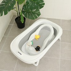 코넘 유아용 욕조 등받이 + 접이식 세트, 혼합색상