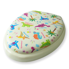 행거전문가 러블리 소프트 O형 변기커버, 디노아이보리, 1개