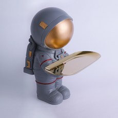 真理 北歐太空人簡約收納託盤, 灰色