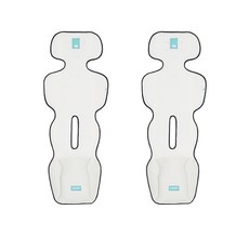 폴레드 에어러브 2 롤리팝 공기청정 유모차 쿨시트, 크림, 2개
