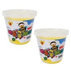 에듀클레이 유아용 클레이 2p, 노랑