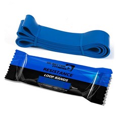 트래블라이트 TL 풀업 홈트레이닝 스트레칭 고무 밴드, 블루, 1개