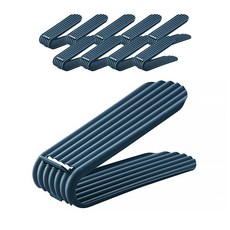 Market A 鞋子收納架 海軍藍, 10個