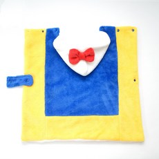 Itemtrade 寵物可愛斗篷睡袋, 02藍黃