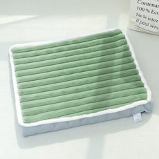 순잠 반려동물 분리 가능 코지 매트, 그린, 1개