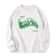 라라온 빅레터링 기모 맨투맨 D434