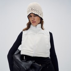Oui mais non Ethan cloud cropped vest