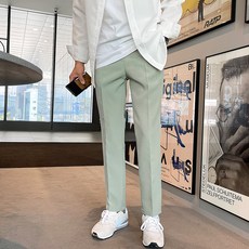 OTD 男女通用 高級防皺 搭扣款西裝褲