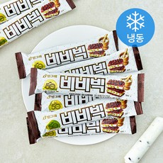 빙그레 비비빅 팥시루떡 (냉동), 8개, 1개입, 70ml