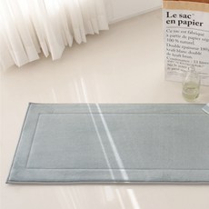 Buybeam 記憶棉長版廚房地墊, 灰色, 1個