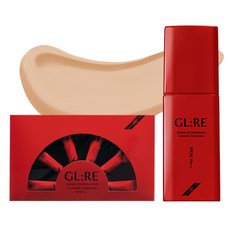 GL:RE 精華粉底液 平靜米色 23號+禮包套組, 1套, 粉底液+禮品盒