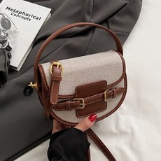 연이랜드 여성용 버클 포인트 미니 크로스백