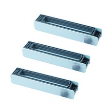 EVER HOUSE 免打孔多功能寬版拖鞋整理架, 藍色, 1個