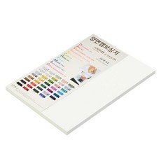 종이문화 다빈치엠보 양면엠보싱지 180g NO1 화이트, 25개